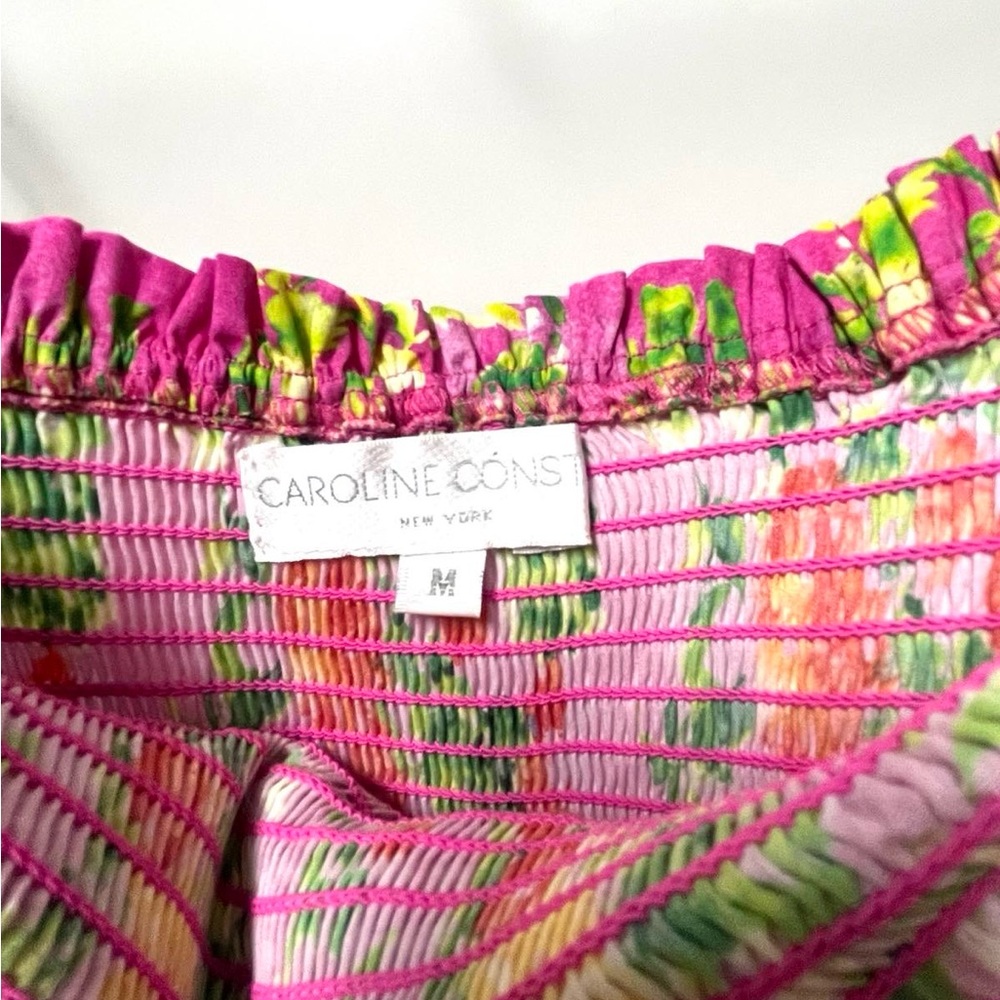 Caroline conctas Floral Pink Maxi Dress - Picture 10 of 10